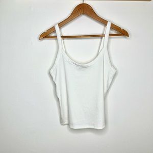 White Crop Cami